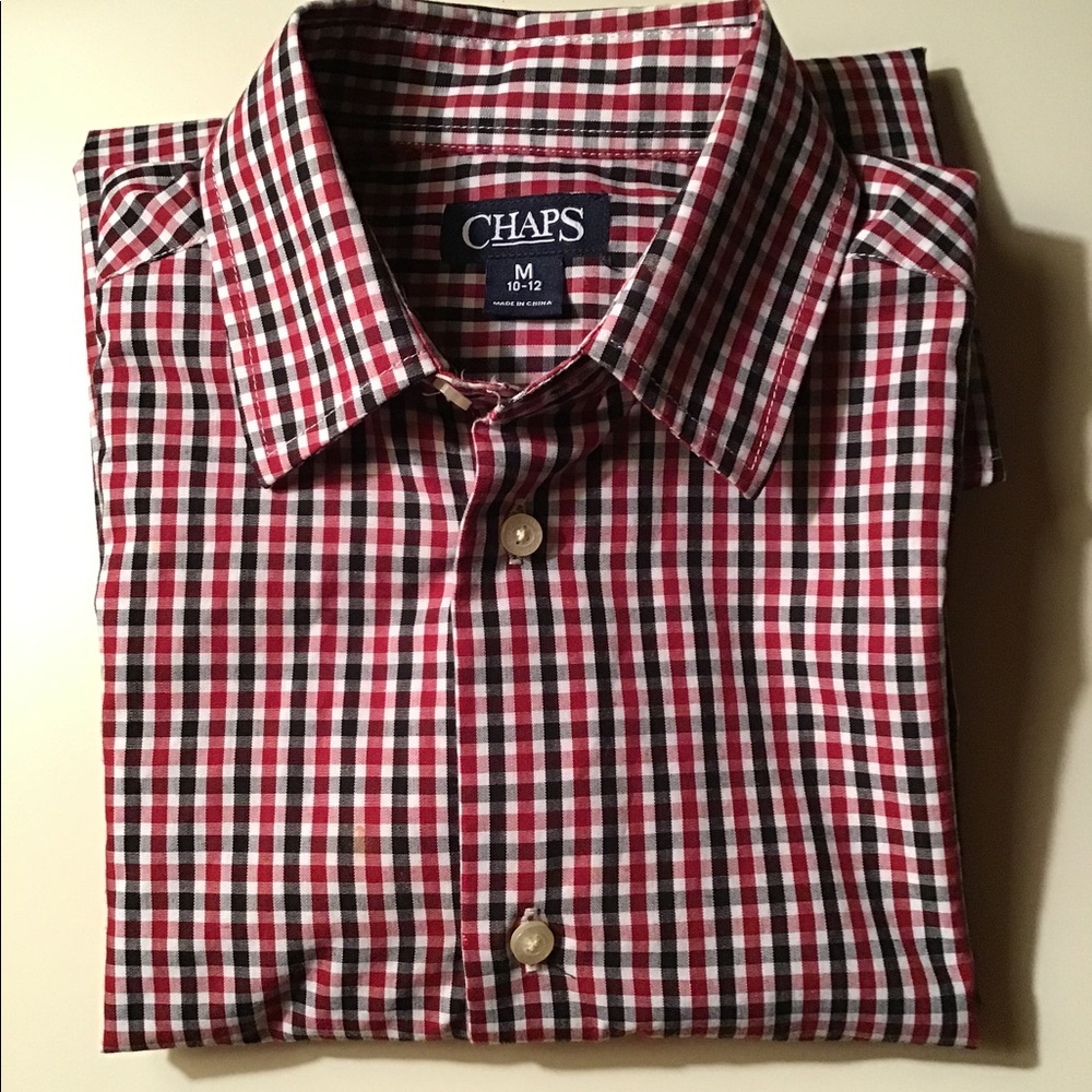 Chaps NWOT Check Shirt M